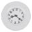 Часы настенные 27 см круглые &quot;Бернадотт /Платиновый узор&quot; / 021059