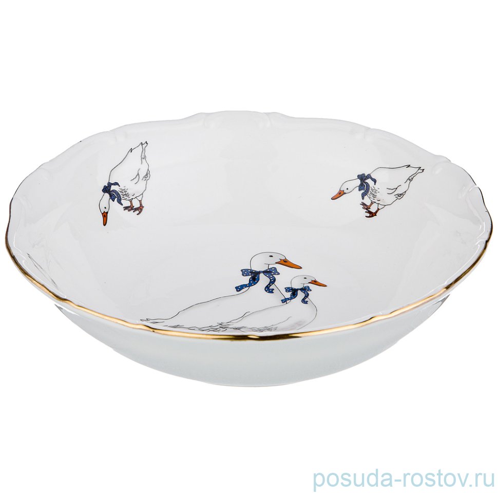 Салатник 19 х 19 х 5 см "Гуси" / 192080 Салатник 19 х 19 х 5 см "Гуси" / 192080