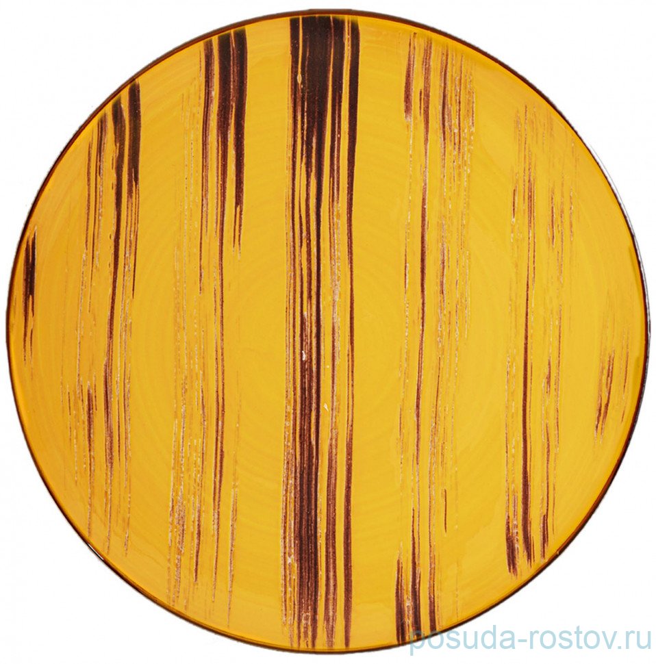 Тарелка 28 см жёлтая "Scratch" / 261476