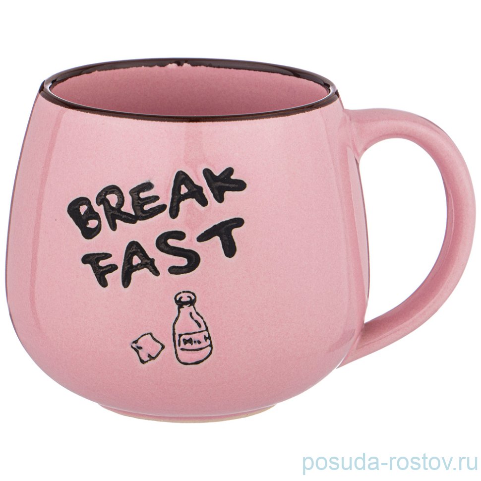 Кружка 377 мл 7 х 8,5 см "breakfast" / 234779 Кружка 377 мл 7 х 8,5 см "breakfast" / 234779