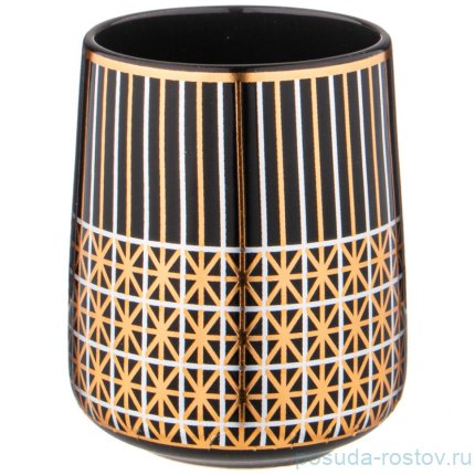 Набор для ванной комнаты 4 предмета (дозатор для мыла, мыльница, стакан для зубных щёток, стакан) / 332219