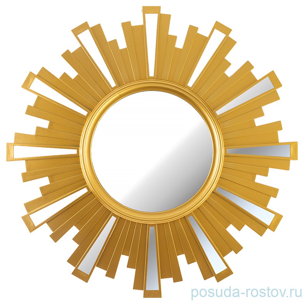 Зеркало настенное 52 см золото "SWISS HOME" / 197443 Зеркало настенное 52 см золото "SWISS HOME" / 197443