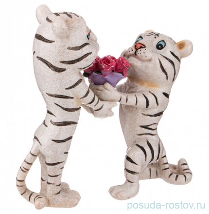 Фигурка 15 х 6 х 17 см белая &quot;тигрули&quot; / 268789