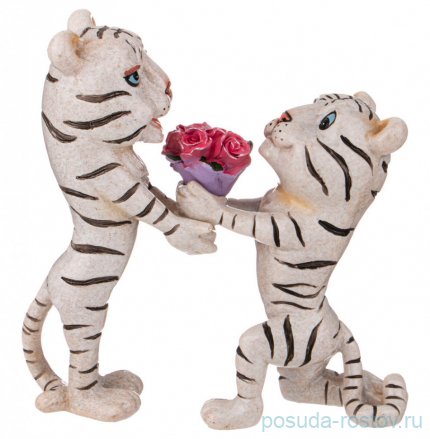 Фигурка 15 х 6 х 17 см белая &quot;тигрули&quot; / 268789