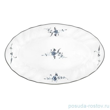 Блюдо 24 х 14,5 см овальное &quot;Синий узор&quot; / 339760