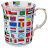 Кружка 500 мл &quot;Флаги стран мира&quot; / 194788