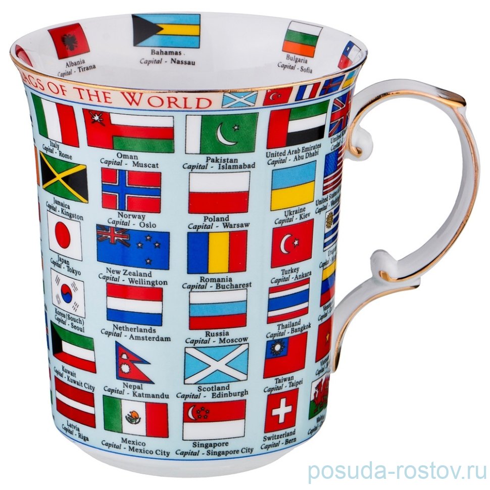 Кружка 500 мл "Флаги стран мира" / 194788 Кружка 500 мл "Флаги стран мира" / 194788
