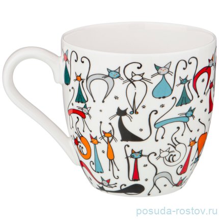 Кружка 380 мл &quot;кошки&quot; / 220533