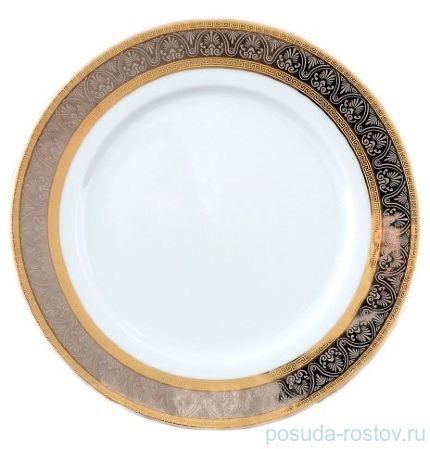 Набор тарелок 19 см 6 шт &quot;Опал /Платина с золотом&quot; / 006549