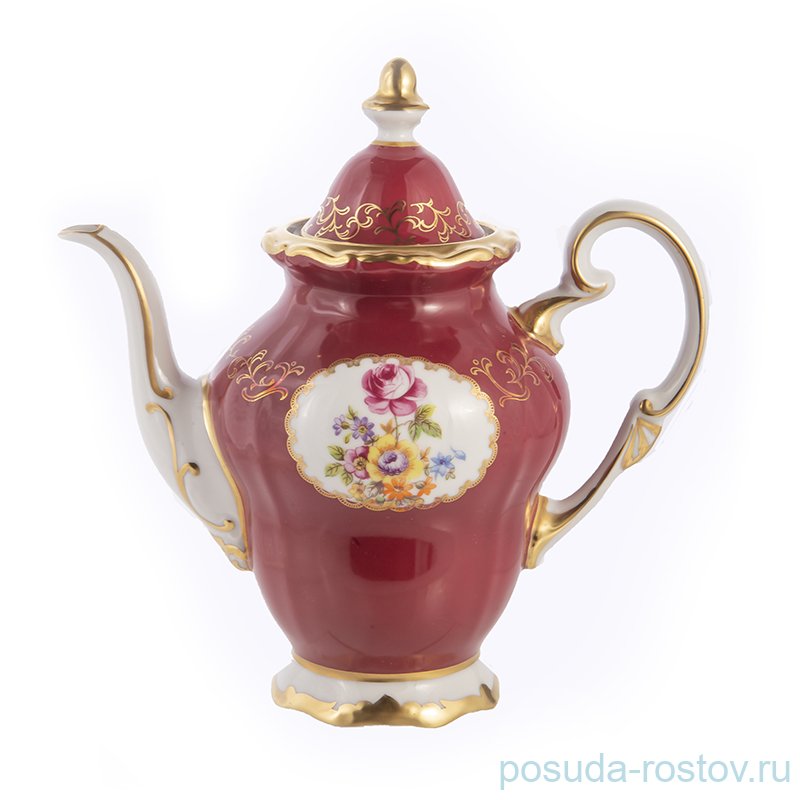 Кофейник 750 мл "Санкт-Петербург /Красный" / 222552