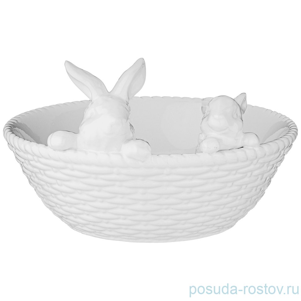 Фруктовница 23 х 23 х 15 см "PRIMAVERA /Кролики" / 220758
