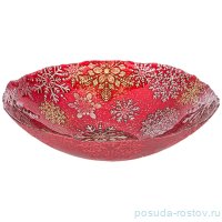 Блюдо 31 см круглое глубокое &quot;Celebration red&quot; / 332144