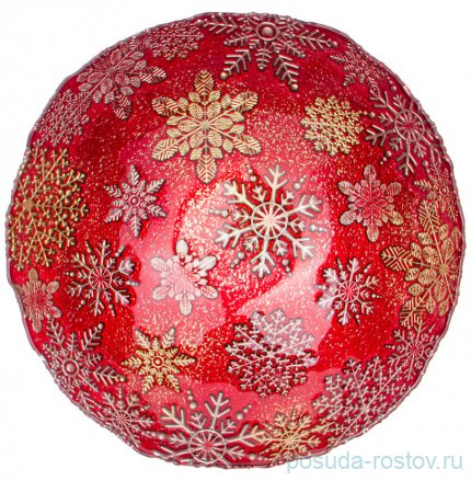 Блюдо 31 см круглое глубокое &quot;Celebration red&quot; / 332144