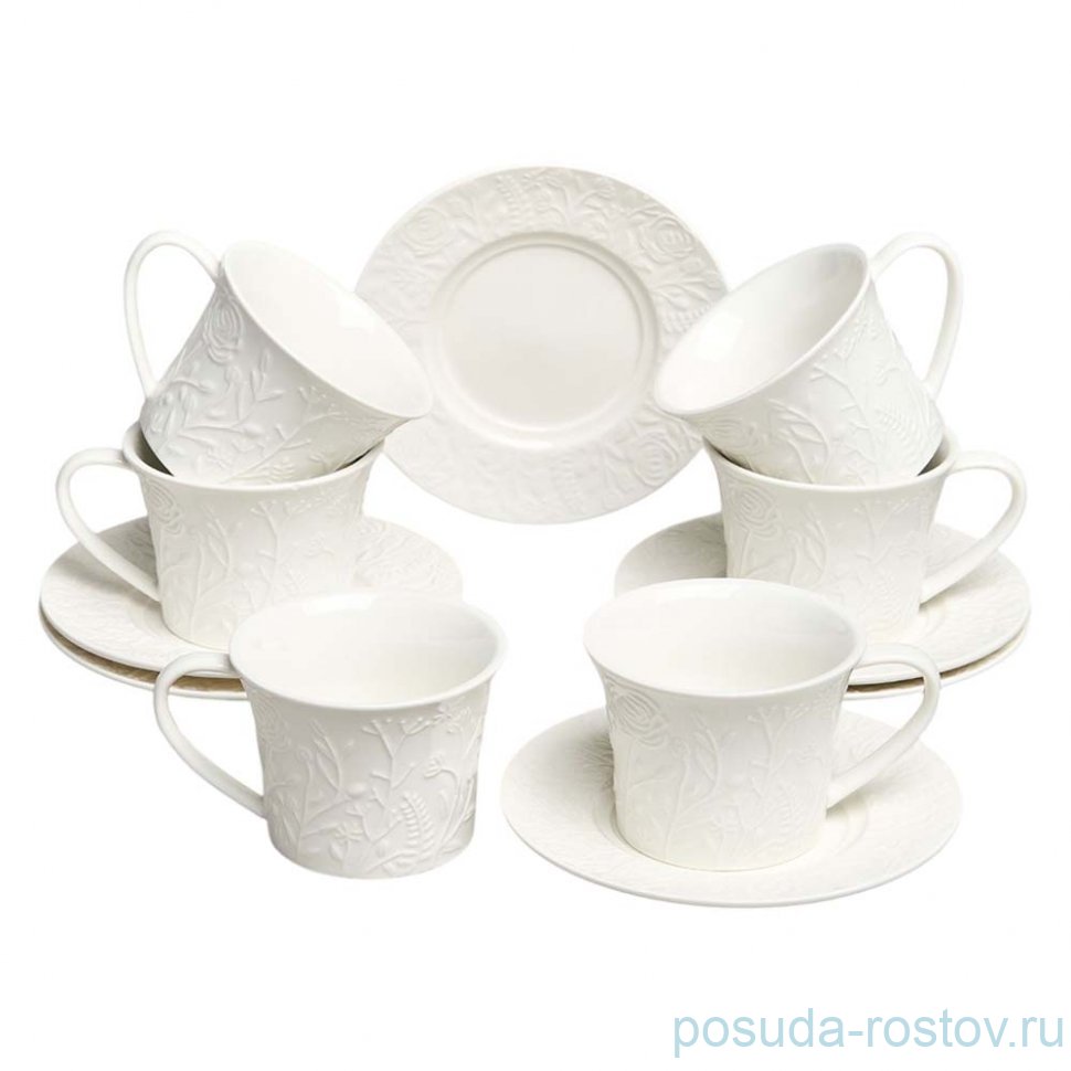 Набор чайных пар 250 мл 6 шт "Meadow" / 374110 Набор чайных пар 250 мл 6 шт "Meadow" / 374110