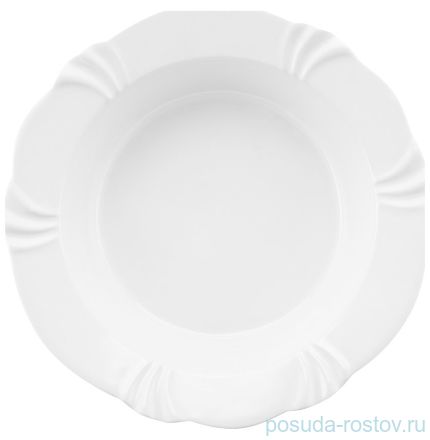 Набор тарелок 24 см 6 шт глубокие &quot;Солей /Белый&quot; / 149190