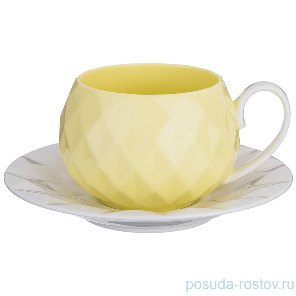 Чайная пара 200 мл 1 шт "Безе" / 190631 Чайная пара 200 мл 1 шт "Безе" / 190631