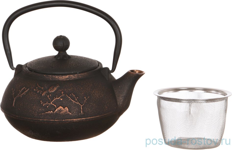 Заварочный чайник 1,2 л чугунный /эмалированное покрытие внутри / 193531 Заварочный чайник 1,2 л чугунный /эмалированное покрытие внутри / 193531
