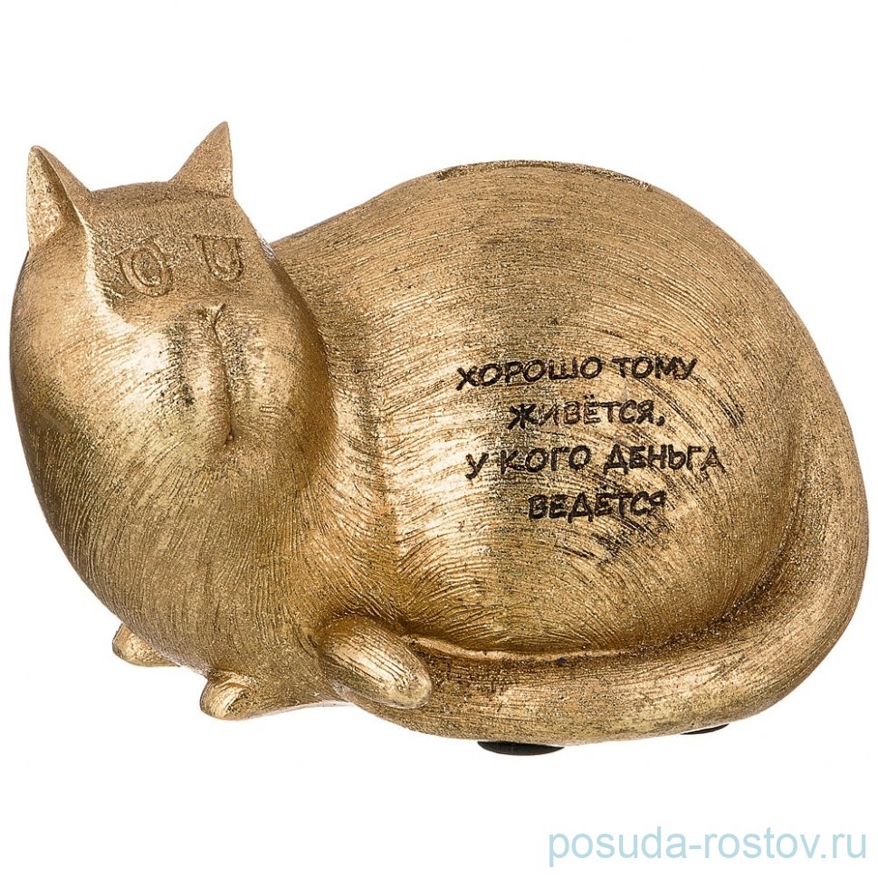 Копилка 15,5 х 12 х 10 см "Фьюжн /Кот" / 206001