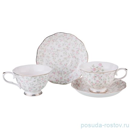 Набор чайных пар 220 мл 2 шт &quot;Фабьен&quot; / 197641