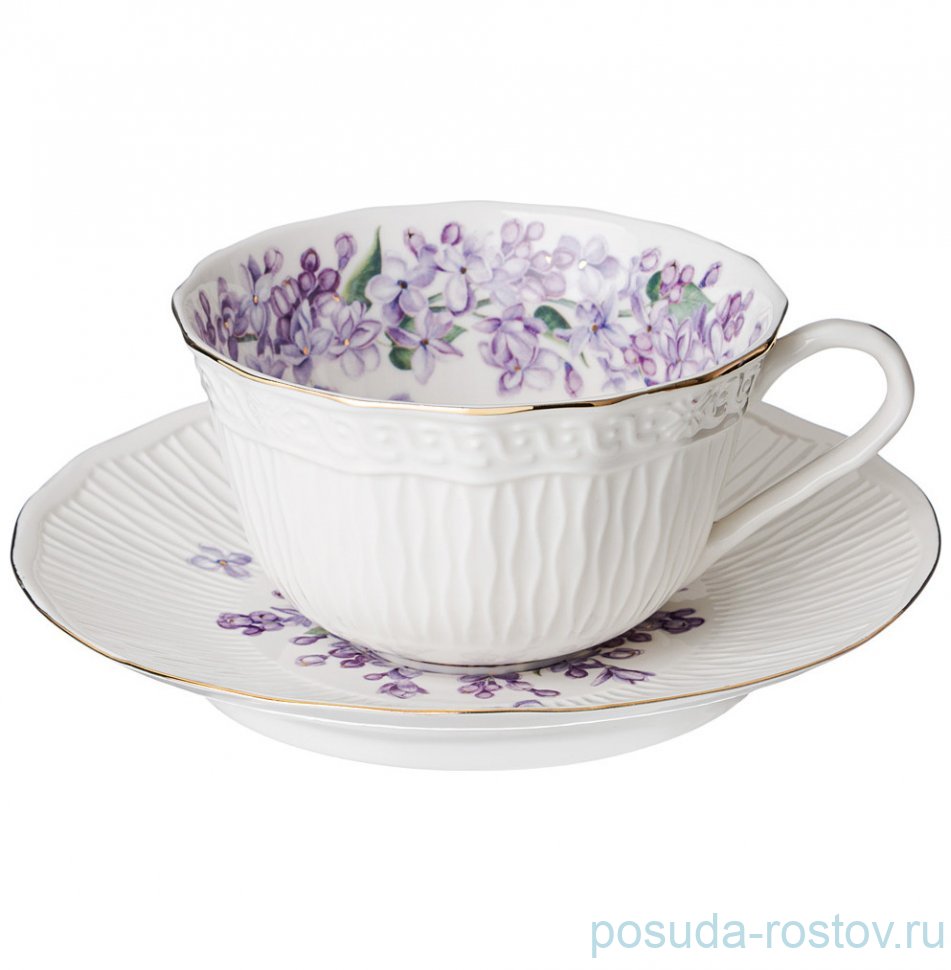Чайная пара 330 мл "Lilac" / 305512