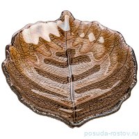 Блюдо 28 см лист &quot;luster /leaf /fume&quot; / 235253