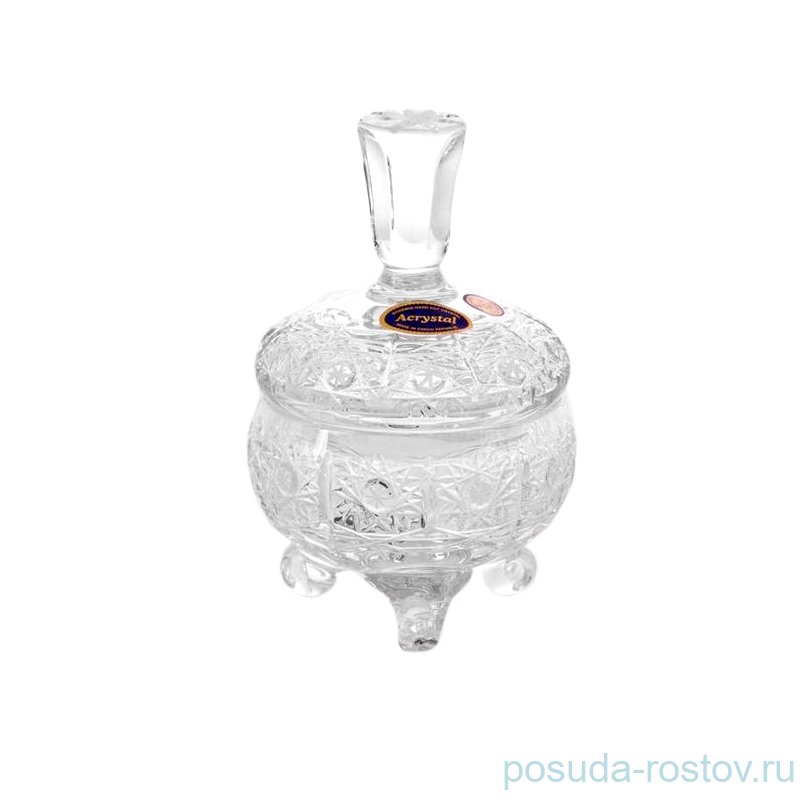 Шкатулка 9 см "Хрусталь резной /52245" / 063961 Шкатулка 9 см "Хрусталь резной /52245" / 063961