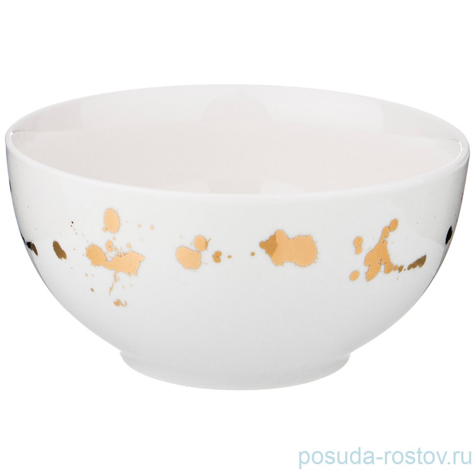 Салатник 14 см "Motion /Золотой рисунок" / 198689