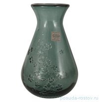 Ваза для цветов 20 см синяя &quot;Citron Breeze&quot; / 292060