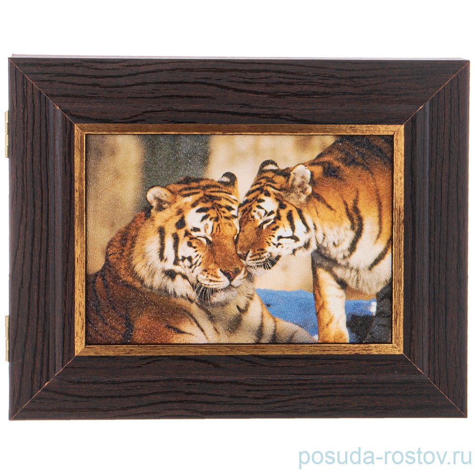 Ключница 13 х 18 см "Тигры" / 262825 Ключница 13 х 18 см "Тигры" / 262825