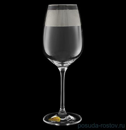 Бокалы для белого вина 340 мл 6 шт &quot;Престиж /Серебряная дорожка&quot; / 146202