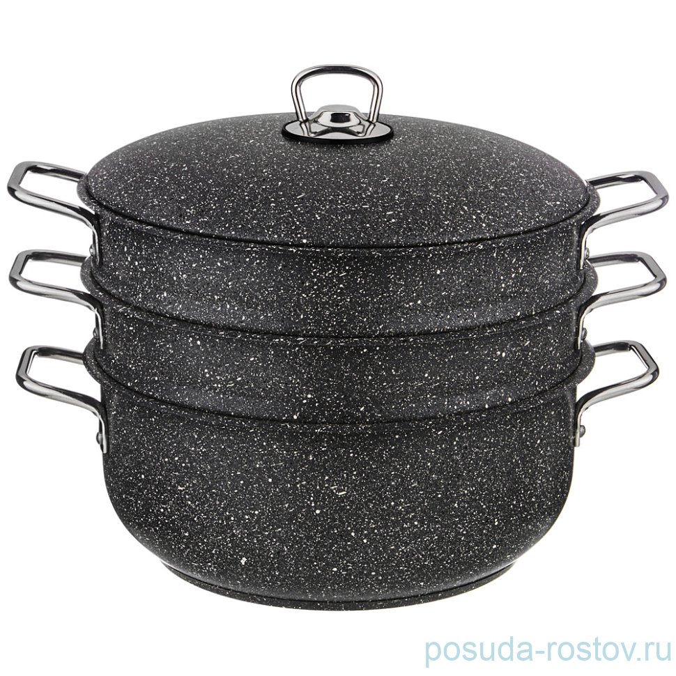 Кастрюля-мантоварка 3-х уровневая 28 см "agness /grace" / 230713 Кастрюля-мантоварка 3-х уровневая 28 см "agness /grace" / 230713