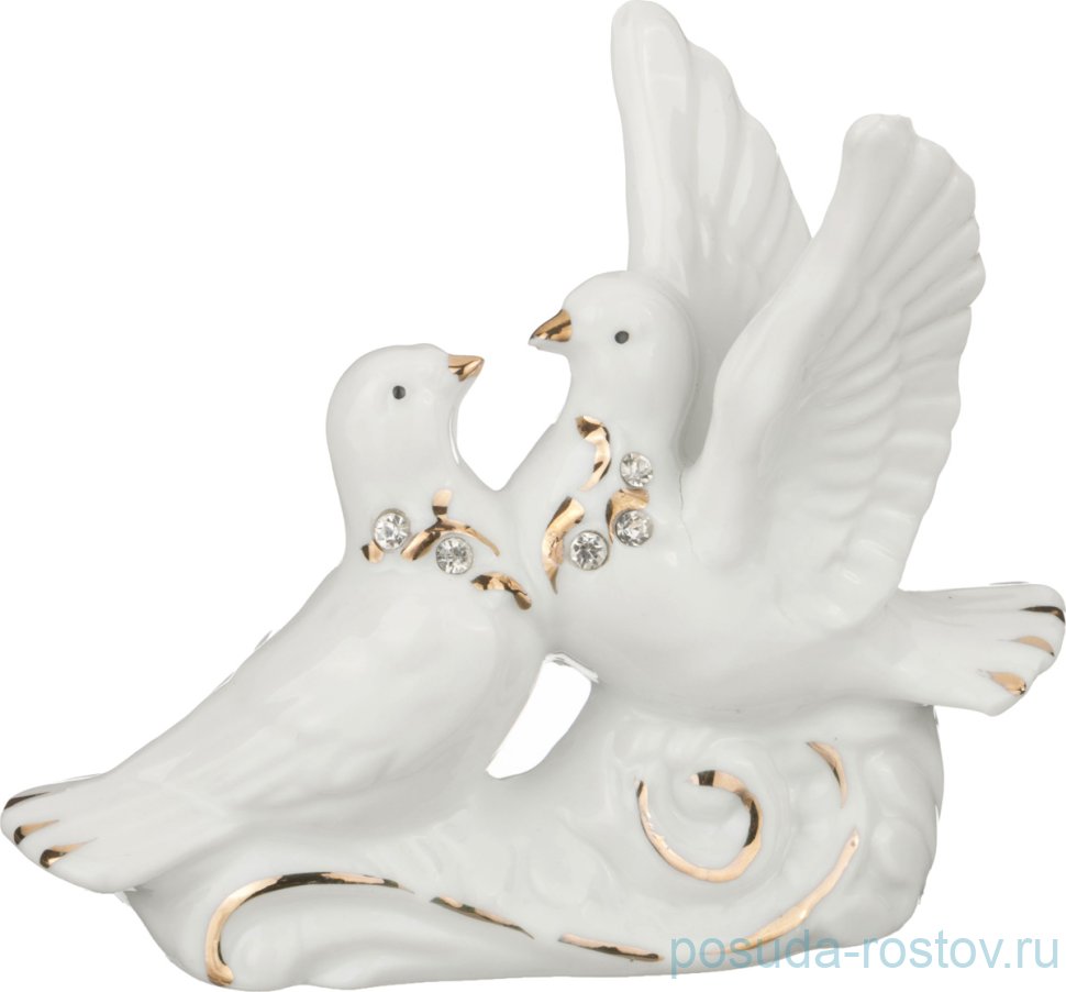 Фигурка 10 х 3 х 9 см "Голуби" / 263820