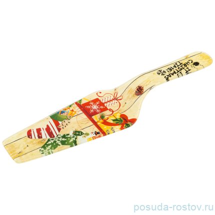 Тарелка для торта 28 см с лопаткой &quot;Рождественская сказка&quot; / 268432