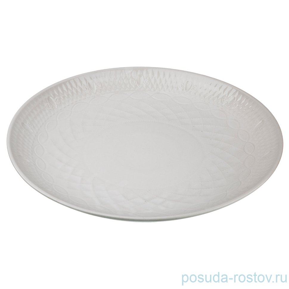 Блюдо 35 см круглое "Донателла /Без декора" / 186320