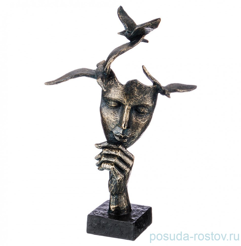 Статуэтка 19,5 х 12,5 х 34 см "фьюжн /мысли" / 198380