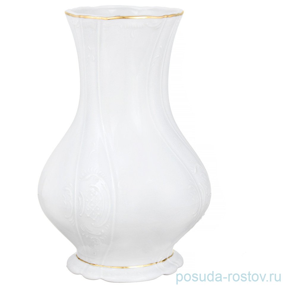 Ваза для цветов 23 см "Бернадотт /Золотые лучики /отводка золото" / 310237