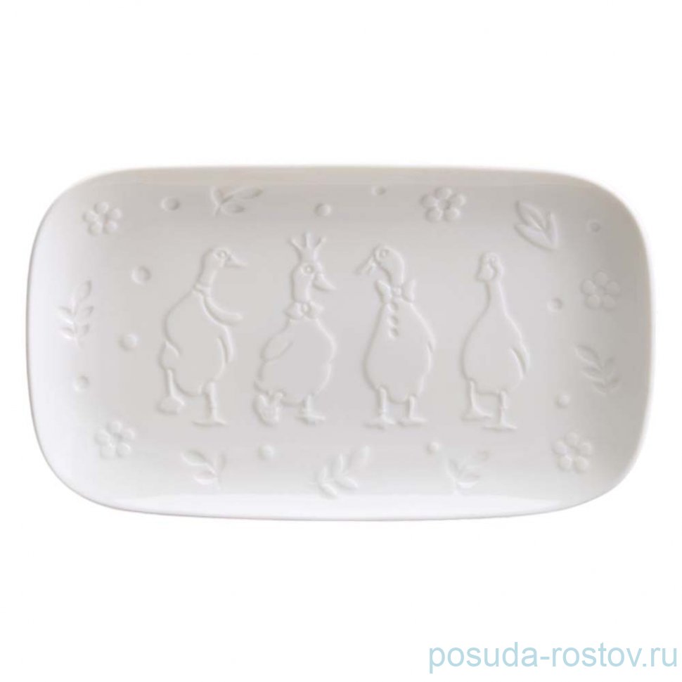 Блюдо 25 х 15 х 2,5 см прямоугольное "family farm" / 367334 Блюдо 25 х 15 х 2,5 см прямоугольное "family farm" / 367334