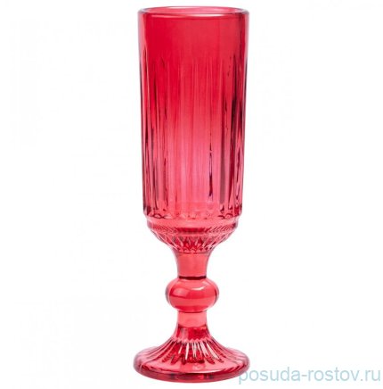 Бокал для шампанского 160  мл &quot;Lines red&quot; / 363067