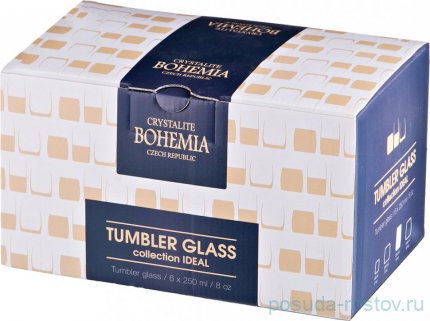 Бокалы для белого вина 250 мл 6 шт &quot;Клара /Без декора&quot; / 005778