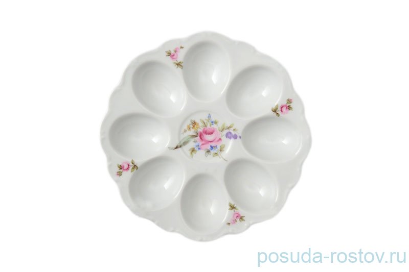 Блюдо для яиц 21 см "Корона /Полевой цветок" / 051187 Блюдо для яиц 21 см "Корона /Полевой цветок" / 051187