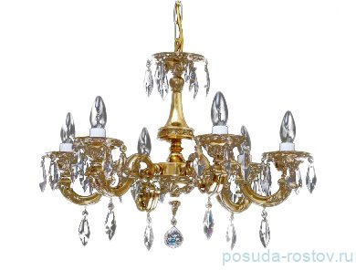 Люстра 5 рожковая хрусталь  Prousek "Проусек" 68 х h-53 x 10,5kg / 090624