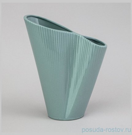 Ваза 17*9.3*21.5см цвет: мятный / 360762