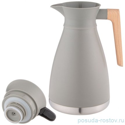 Вакуумный кувшин agness из нерж.стали 1,5л цвет серебро / 345748