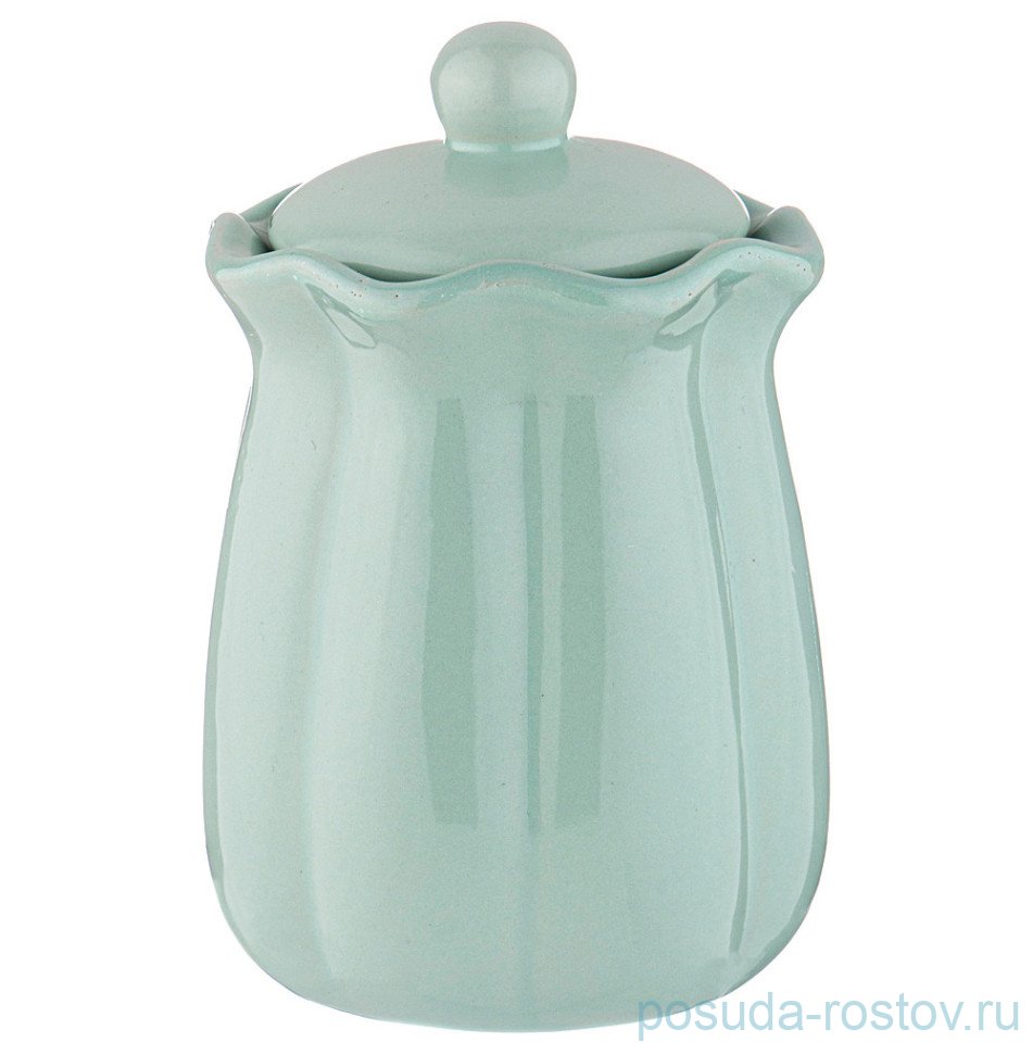 Банка для сыпучих продуктов 10,5 х 10,5 х 15 см 650 мл зелёная "mosaic" / 323051