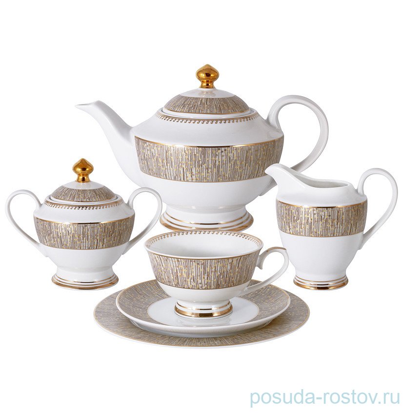 Чайный сервиз на 6 персон 23 предмета "Луксор" / 327629 Чайный сервиз на 6 персон 23 предмета "Луксор" / 327629