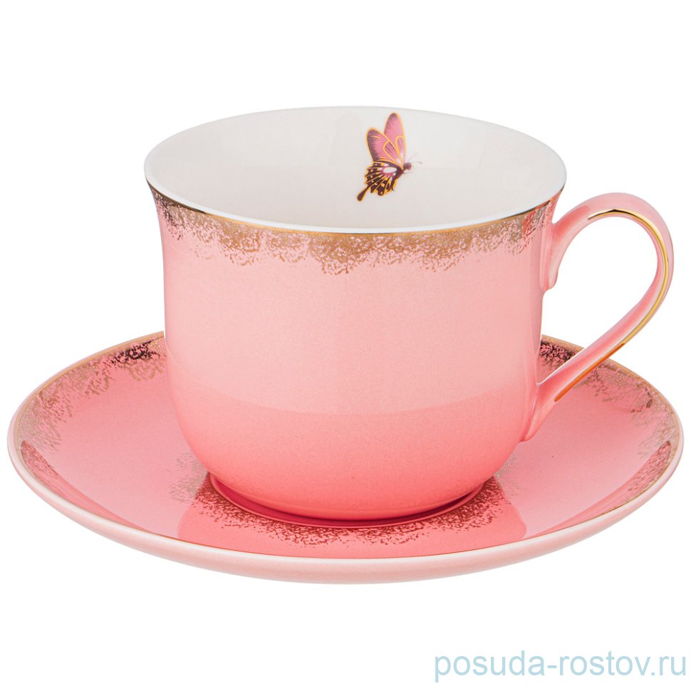 Чайная пара 400 мл 1 шт "времена года /пинк" / 225623 Чайная пара 400 мл 1 шт "времена года /пинк" / 225623