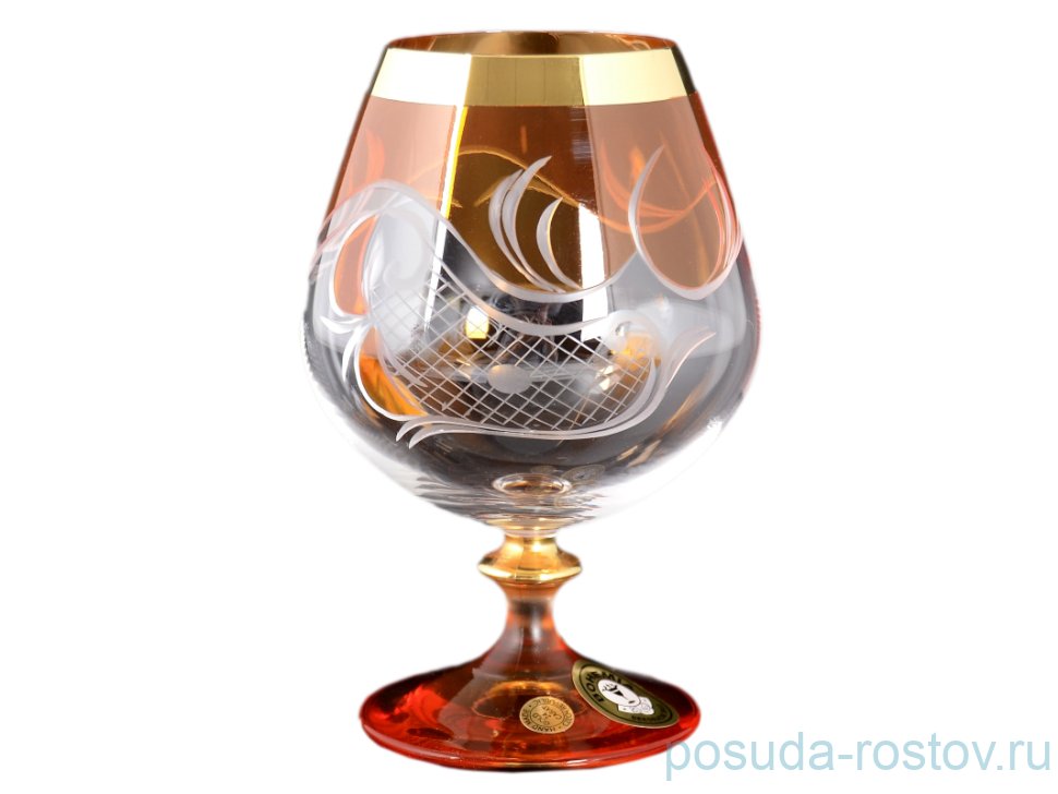 Бокалы для бренди 400 мл 6 шт "Анжела /Амбер" E-V / 108795