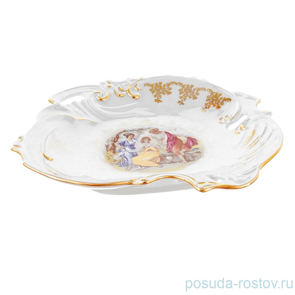 Блюдо 31 см Ракушка  Chodov "Корона /Мадонна перламутр" / 182881