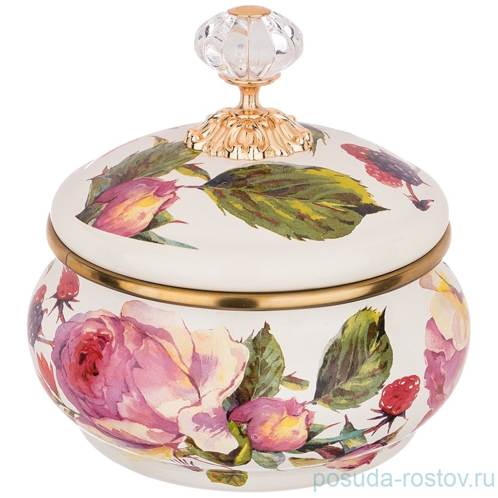 Сахарница 850 мл "agness /винтаж /розы" / 197739 Сахарница 850 мл "agness /винтаж /розы" / 197739