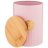 Емкость для сыпучих продуктов 11 х 15 см розовая Кофе 1,3 л &quot;Majesty&quot; / 252377